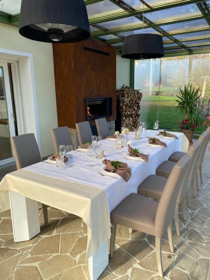 B&B Ai Filari Baone Bagian luar foto